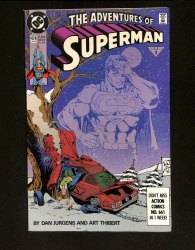 Cover Scan: Adventures of Superman #474 - Item ID #595605