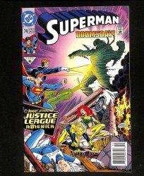 Cover Scan: Superman #74 Newsstand Variant - Item ID #599641
