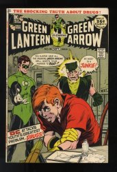 Cover Scan: Green Lantern #85 VF 8.0 Drug Issue! Neal Adams Green Arrow! - Item ID #600258