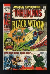 Cover Scan: Amazing Adventures #4 VF/NM 9.0 Black Widow Inhumans! - Item ID #600272