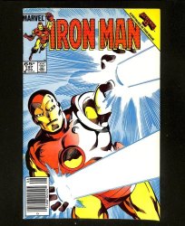 Cover Scan: Iron Man #197 Newsstand Variant - Item ID #602166