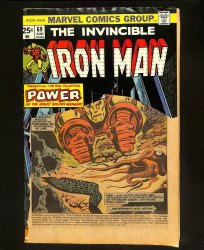 Cover Scan: Iron Man #69 Confrontation! Ron Wilson Cover Art! Bronze Age Comic! - Item ID #602467