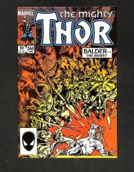 Cover Scan: Thor #344 1st Appearance Malekith! - Item ID #602803