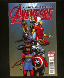 Cover Scan: All-New All-Different Avengers #1 Cover C Retailer Incentive Variant - Item ID #603299