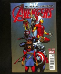 Cover Scan: All-New All-Different Avengers #1 Cover C Retailer Incentive Variant - Item ID #603301