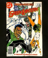 Cover Scan: Green Lantern Corps #218 Newsstand Variant - Item ID #603664