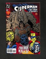 Cover Scan: Action Comics #695 Cover D Variant - Item ID #604338