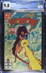 Cover Scan: Tales of the New Teen Titans #4 CGC NM/M 9.8 White Pages Origin Starfire! - Item ID #604795