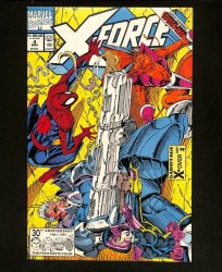 Cover Scan: X-Force #4 Spider-Man Appearance! - Item ID #607385