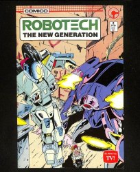 Cover Scan: Robotech: The New Generation #2 Wraparound Cover - Item ID #608344