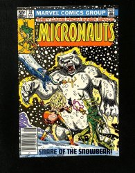 Cover Scan: Micronauts #32 Newsstand Variant - Item ID #609700