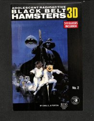 Cover Scan: Adolescent Radioactive Black Belt Hamsters 3-D #2 - Item ID #611602