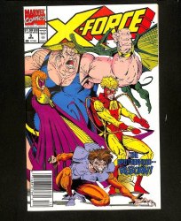Cover Scan: X-Force #5 Newsstand Variant - Item ID #611718