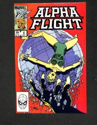 Cover Scan: Alpha Flight #4 - Item ID #612811