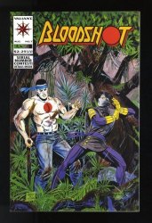 Cover Scan: Bloodshot #7 NM 9.4 Signed by Layton and Vanhook! 1st Ninjak in Costume! - Item ID #613805