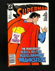 Cover Scan: Superman #16 Newsstand Variant - Item ID #615392