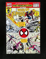 Cover Scan: Web of Spider-Man Annual #8 Cover B Variant Origin of Venom! - Item ID #616564