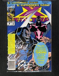 Cover Scan: X-Factor #86 Polybagged w/Card Newsstand Variant - Item ID #617394