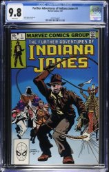 Cover Scan: Further Adventures of Indiana Jones #1 CGC NM/M 9.8 White Pages - Item ID #618234