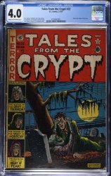 Cover Scan: Tales From The Crypt #22 CGC VG 4.0 Cream To Off White - Item ID #618420