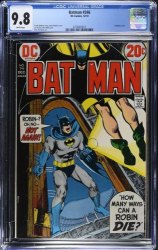 Cover Scan: Batman #246 CGC NM/M 9.8 White Pages Neal Adams! - Item ID #618434