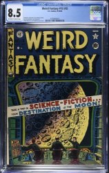 Cover Scan: Weird Fantasy #15 CGC VF+ 8.5 (#3) Martian Infiltration Albert Feldstein! - Item ID #618435