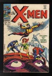 Cover Scan: X-Men #49 FN+ 6.5 1st Appearance Polaris/Mesmero! Lorna Dane! - Item ID #619262
