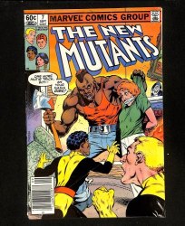 Cover Scan: New Mutants #7 Newsstand Variant - Item ID #620143