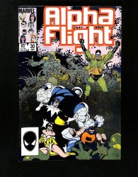 Cover Scan: Alpha Flight #30 - Item ID #620278