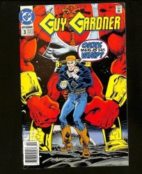 Cover Scan: Guy Gardner #3 Newsstand Variant - Item ID #621725