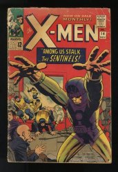 Cover Scan: X-Men #14 GD/VG 3.0 1st Appearance Sentinels! - Item ID #623637