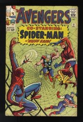 Cover Scan: Avengers #11 VF- 7.5 2nd Appearance Kang Spider-Man Crossover! - Item ID #623639