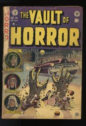 Cover Scan: Vault of Horror #26 GD- 1.8 Two of a Kind! Johnny Craig Cover Art! - Item ID #623643