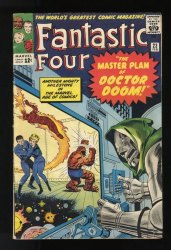 Cover Scan: Fantastic Four #23 FN 6.0 Doctor Doom Appearance! Master Plan! Kirby - Item ID #623665