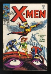 Cover Scan: X-Men #49 VF- 7.5 1st Appearance Polaris/Mesmero! Lorna Dane! - Item ID #623673