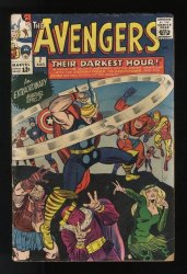 Cover Scan: Avengers #7 VG+ 4.5 Enchantress Thor Loki Baron Zemo and Odin - Item ID #623686