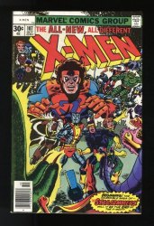 Cover Scan: X-Men #107 VF+ 8.5 1st Full App Starjammers! Raza and Hepzibah! - Item ID #623696