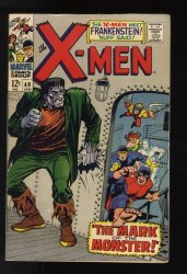 Cover Scan: X-Men #40 VF+ 8.5 Classic Cover! Frankenstein Appearance! Cyclops! - Item ID #623730