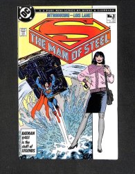 Cover Scan: Man of Steel #2 Superman Appearance! - Item ID #625500
