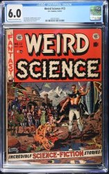 Cover Scan: Weird Science #13 CGC FN 6.0 Cream To Off White - Item ID #630786