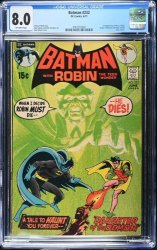 Cover Scan: Batman #232 CGC VF 8.0 Off White 1st Appearance Ra's al Ghul! Neal Adams Cover! - Item ID #630813