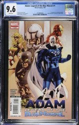 Cover Scan: Adam Legend of the Blue Marvel #1 CGC NM+ 9.6 1st Anti-Man + Blue Marvel! - Item ID #653830