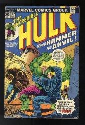 Cover Scan: Incredible Hulk #182 FN- 5.5 Marvel Value Stamp Intact! 2nd Wolverine! - Item ID #659006