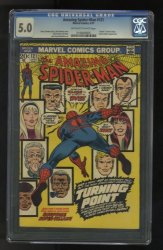 Cover Scan: Amazing Spider-Man #121 CGC VG/FN 5.0 Death of Gwen Stacy! - Item ID #659182