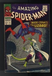 Cover Scan: Amazing Spider-Man #44 P 0.5 (Incomplete) Romita Cover! 2nd App. Lizard! - Item ID #674641