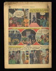 Back Cover Detective Comics 116