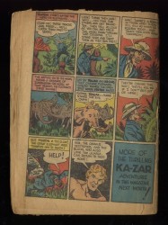 Back Cover Marvel Mystery Comics 6