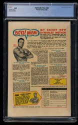 Back Cover Fantastic Four 48
