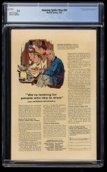 Back Cover Amazing Spider-Man 50