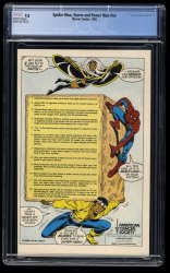 Back Cover Spider-Man, Storm and Power Man nn